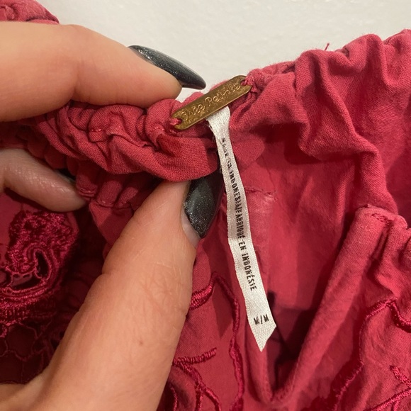 Free People ‘Sunbeat’ Off-the-Shoulder Mini Dress - Picture 2 of 6